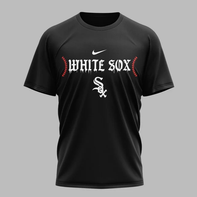 Limited Edition – Customized MLB Chicago White Sox Muticolor T-Shirt - Image 3