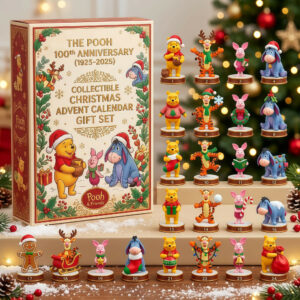 The Pooh 100th Anniversary Advent Calendar Pooh And Friend Christmas Calendar Gifts