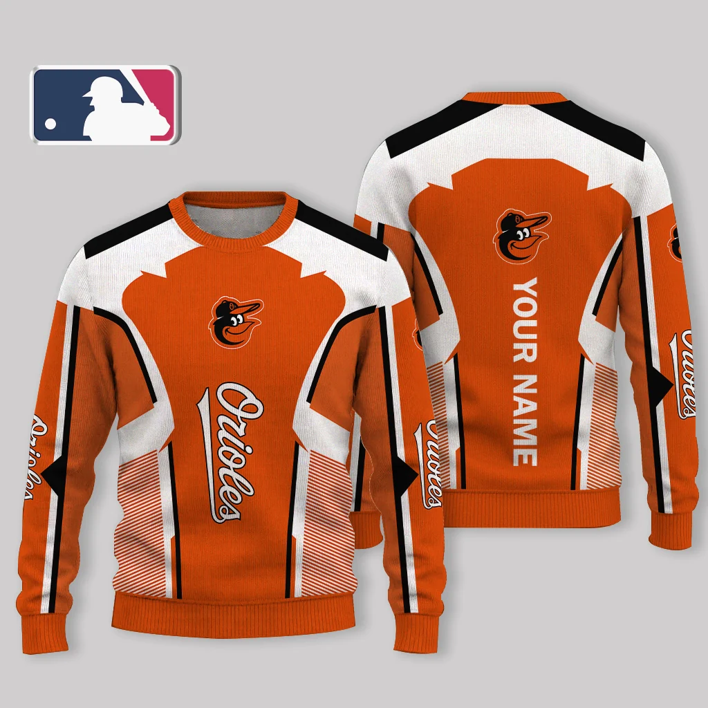 Limited Edition – Customized MLB Baltimore Orioles Ugly Sweater