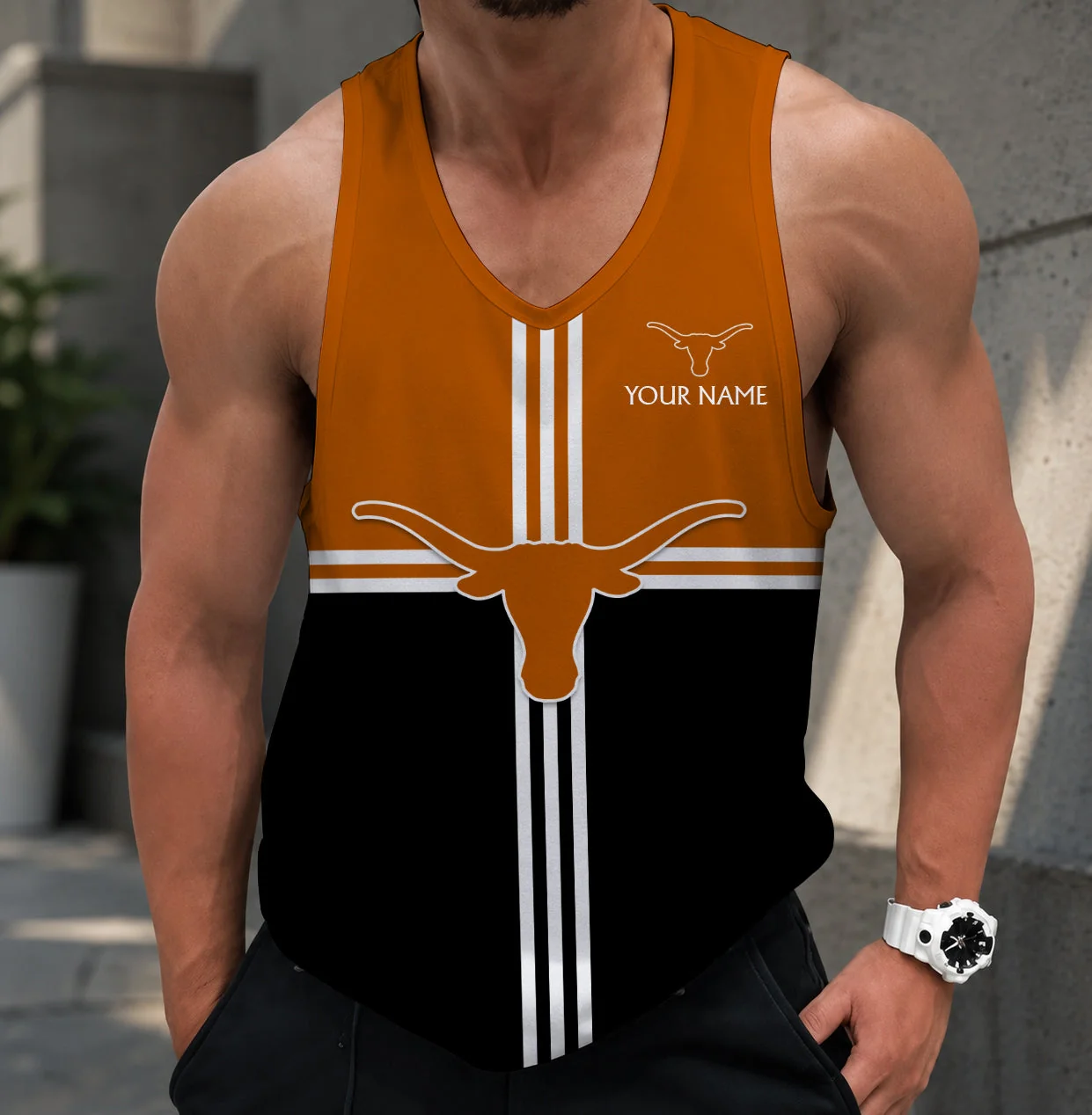 Limited Edition – Customized NCAA Texas Longhorns Unisex Tank Top