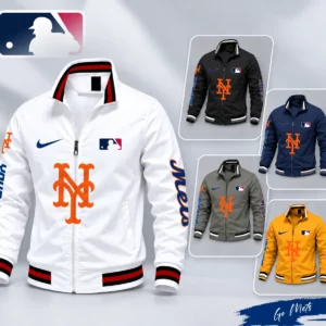 Limited Edition – Customized MLB New York Mets Multicolor Men’s Casual Jacket