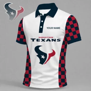 Limited Edition – Customized NFL Houston Texans Polo Shirt