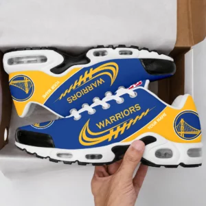 Limited Edition – Customized NBA Golden State Warriors Air Max Plus Sneakers