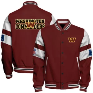 Limited Edition – Customized NFL Washington Commanders Satin Varsity & Baseball Jacket