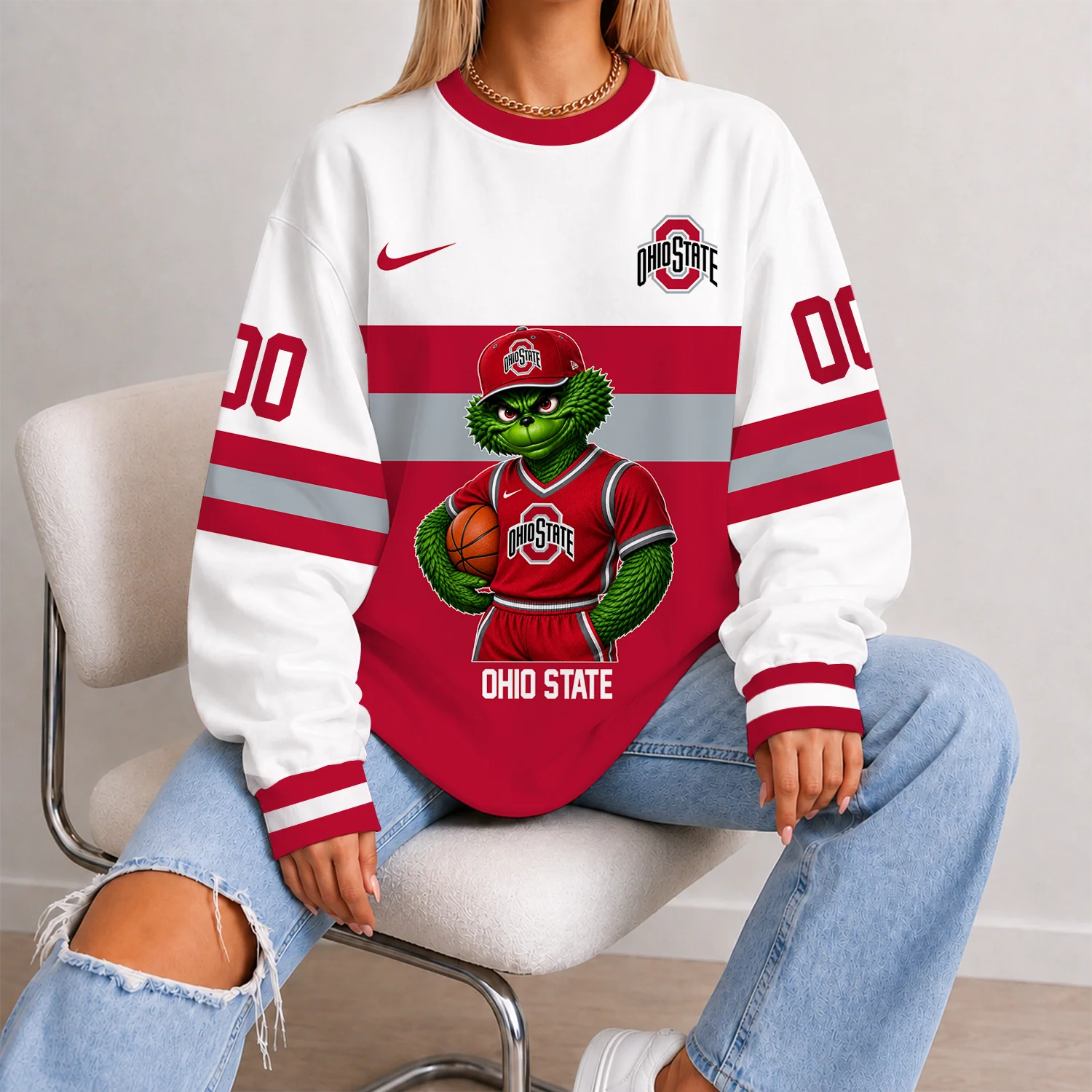 Limited Edition Customized NCAA Ohio State Buckeyes Unisex Sweatshirt