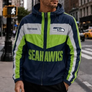 Limited Edition – Customized NFL Seattle Seahawks Windbreaker Jacket