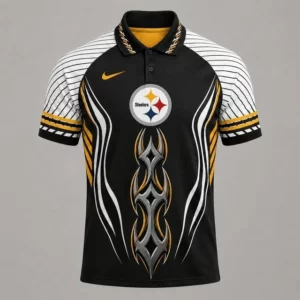 Limited Edition – Customized NFL Pittsburgh Steelers Polo Shirt
