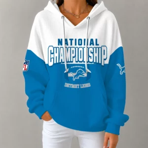 Limited Edition – Customized NFL Detroit Lions Ribbed Hoodie & Sweatshirt