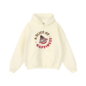 A Slice Of Happiness Enjoying Chocolate Cake Day Hoodie