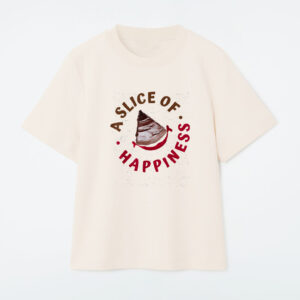 A Slice Of Happiness Enjoying Chocolate Cake Day T-Shirt