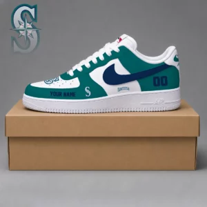 Limited Edition – Customized MLB Seattle Mariners Af1 Shoes