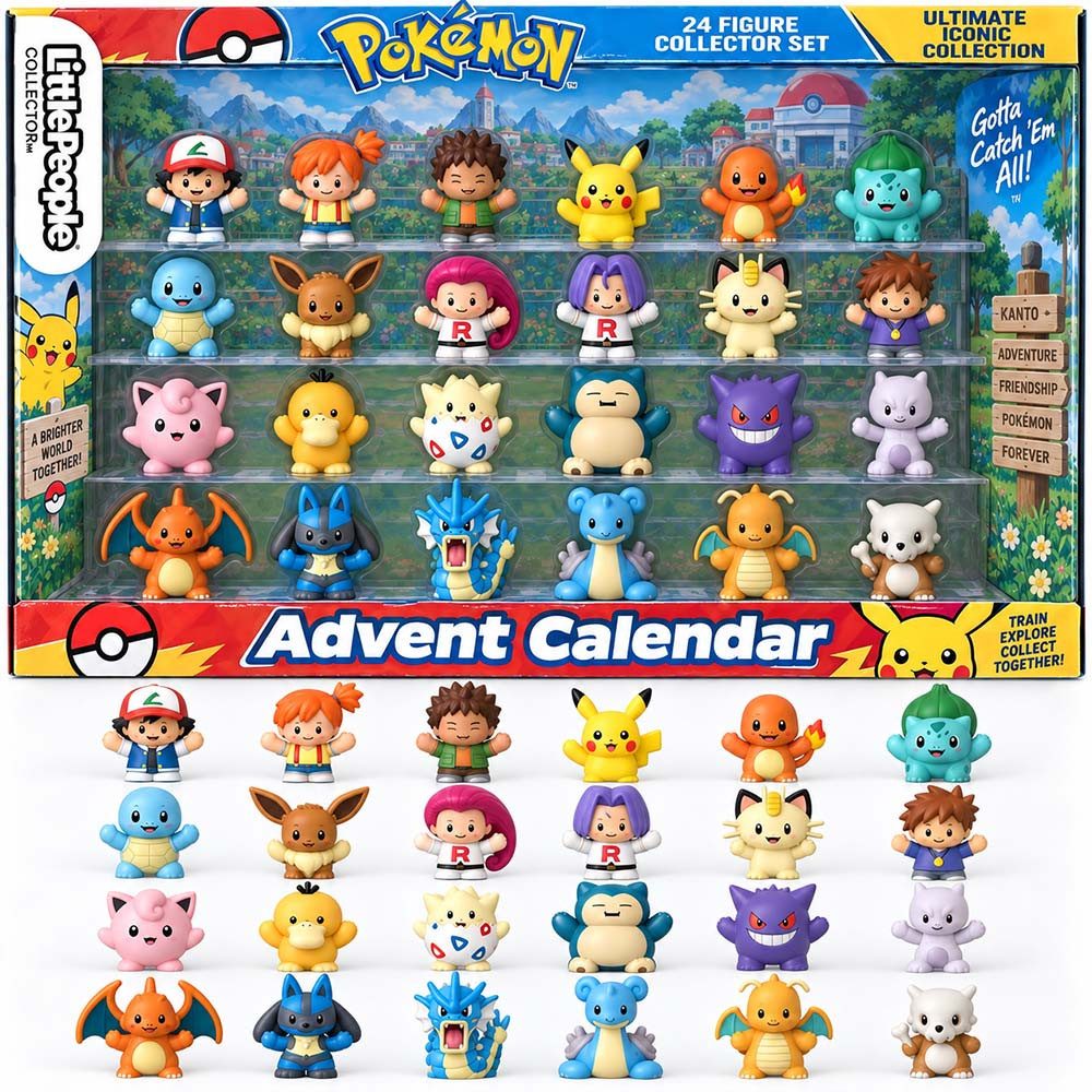 Pokemon Gotta Catch Em All 2026 Advent Calendar Pokemon Merch Gift