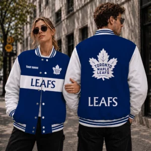 Limited Edition – Customized NHL Toronto Maple Leafs Satin Varsity Jacket & Baseball Jacket