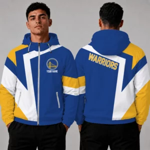 Limited Edition – Customized NBA Golden State Warriors Windbreaker Jacket