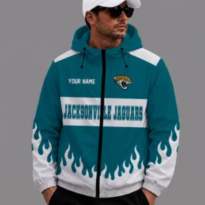 Limited Edition – Customized NFL Jacksonville Jaguars Windbreaker Jacket