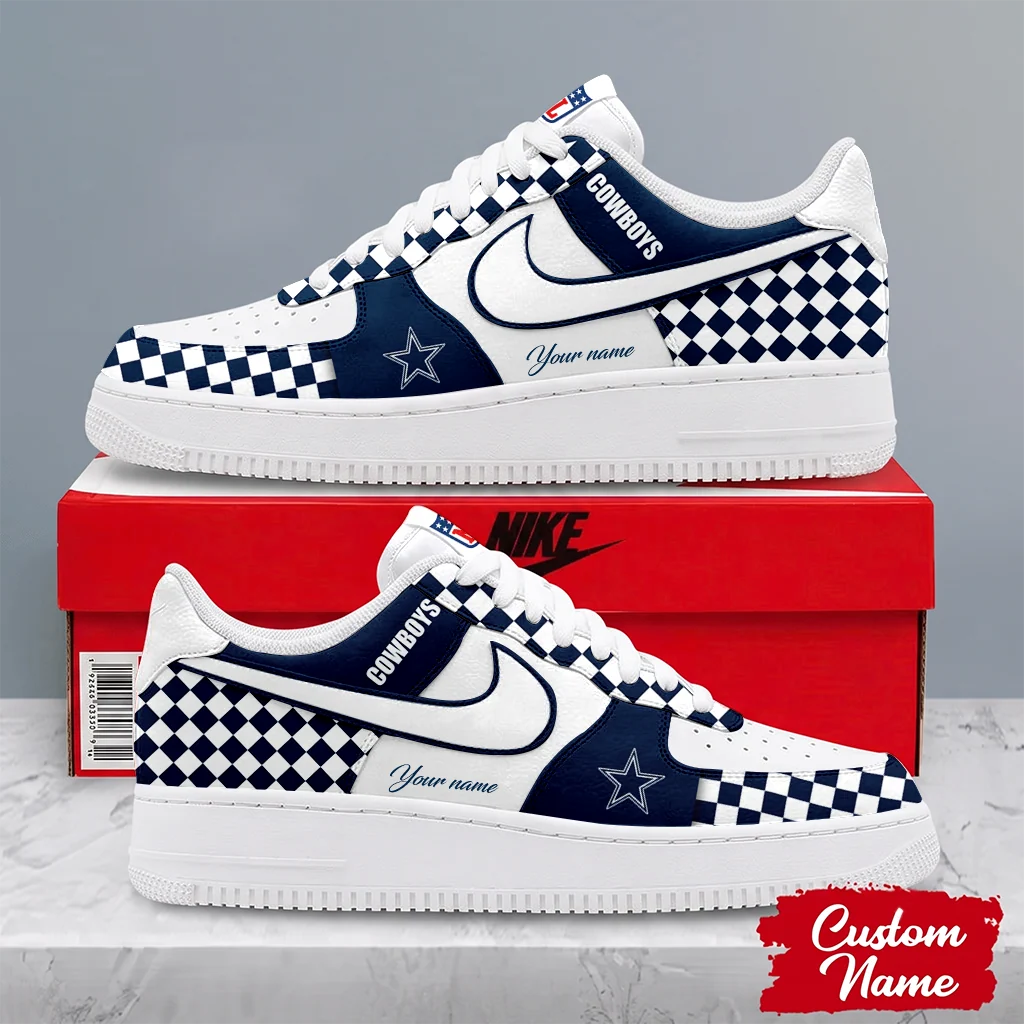 Limited Edition – Customized NFL Dallas Cowboys Af1 Shoes