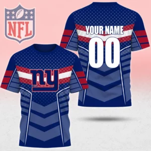 Limited Edition – Customized NFL New York Giants Unisex T-Shirt