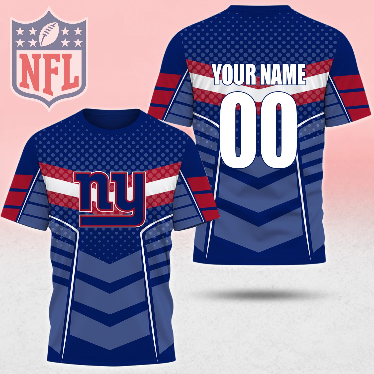 Limited Edition – Customized NFL New York Giants Unisex T-Shirt