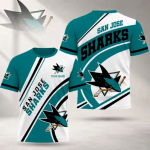 Limited Edition – Customized NHL San Jose Sharks T-Shirt