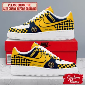Limited Edition – Customized NBA Denver Nuggets Af1 Sneakers