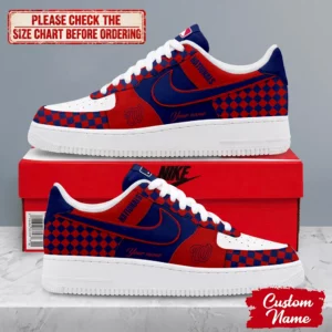 Limited Edition – Customized MLB Washington Nationals Af1 Shoes