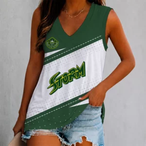 Limited Edition – New Customized WNBA Seattle Storm Women’s V-Neck Tank Top