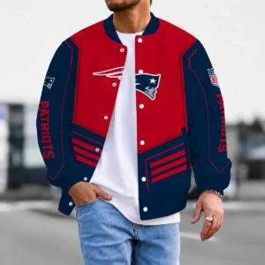 Limited Edition – Customized NFL New England Patriots Satin Varsity & Baseball Jacket