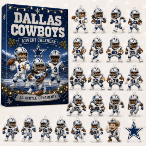Dallas Cowboys Advent Calendar Xmas Calendar Countdown Best Presents For Football Lovers
