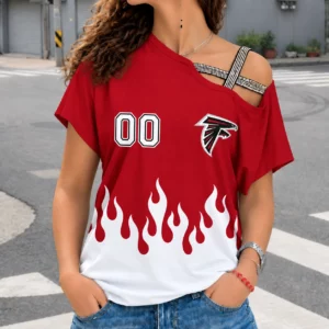 Limited Edition – Customized NFL Atlanta Falcons Women’s Shoulder Shirt