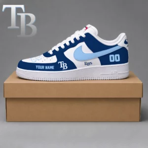Limited Edition – Customized MLB Tampa Bay Rays Af1 Shoes