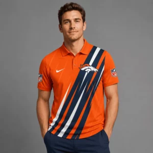 Limited Edition – Customized NFL Denver Broncos Polo Shirt