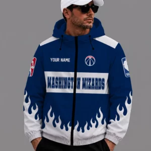 Limited Edition – Customized NBA Washington Wizards Windbreaker Jacket