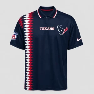 Limited Edition – Customized NFL Houston Texans Polo Shirt
