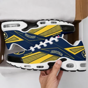 Limited Edition – Customized MLB Milwaukee Brewers Air Max Plus Sneakers