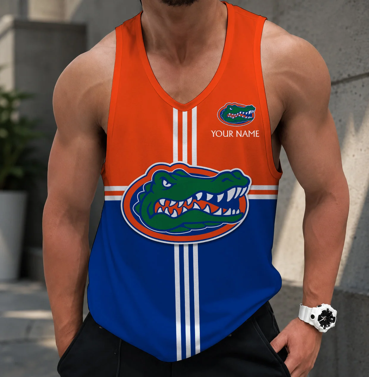 Limited Edition – Customized NCAA Florida Gators Strappy Unisex Tank Top