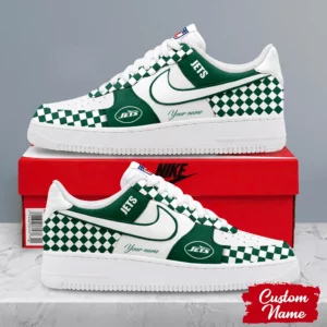 Limited Edition – Customized NFL New York Jets Af1 Shoes