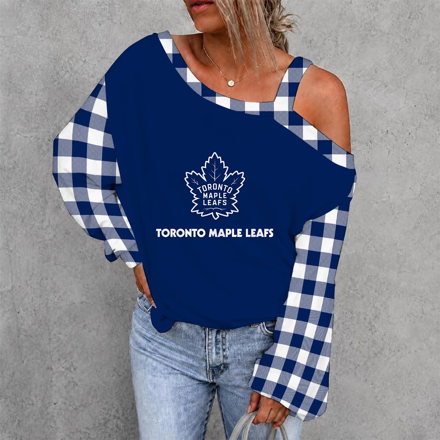 Limited Edition – Customized NHL Toronto Maple Leafs Drop Shoulder Sweatshirt
