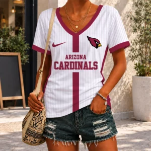 Limited Edition – Customized NFL Arizona Cardinals V-Neck Female Shirt