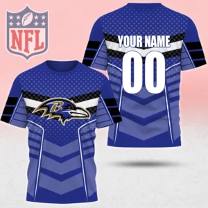 Limited Edition – Customized NFL Baltimore Ravens Unisex T-Shirt