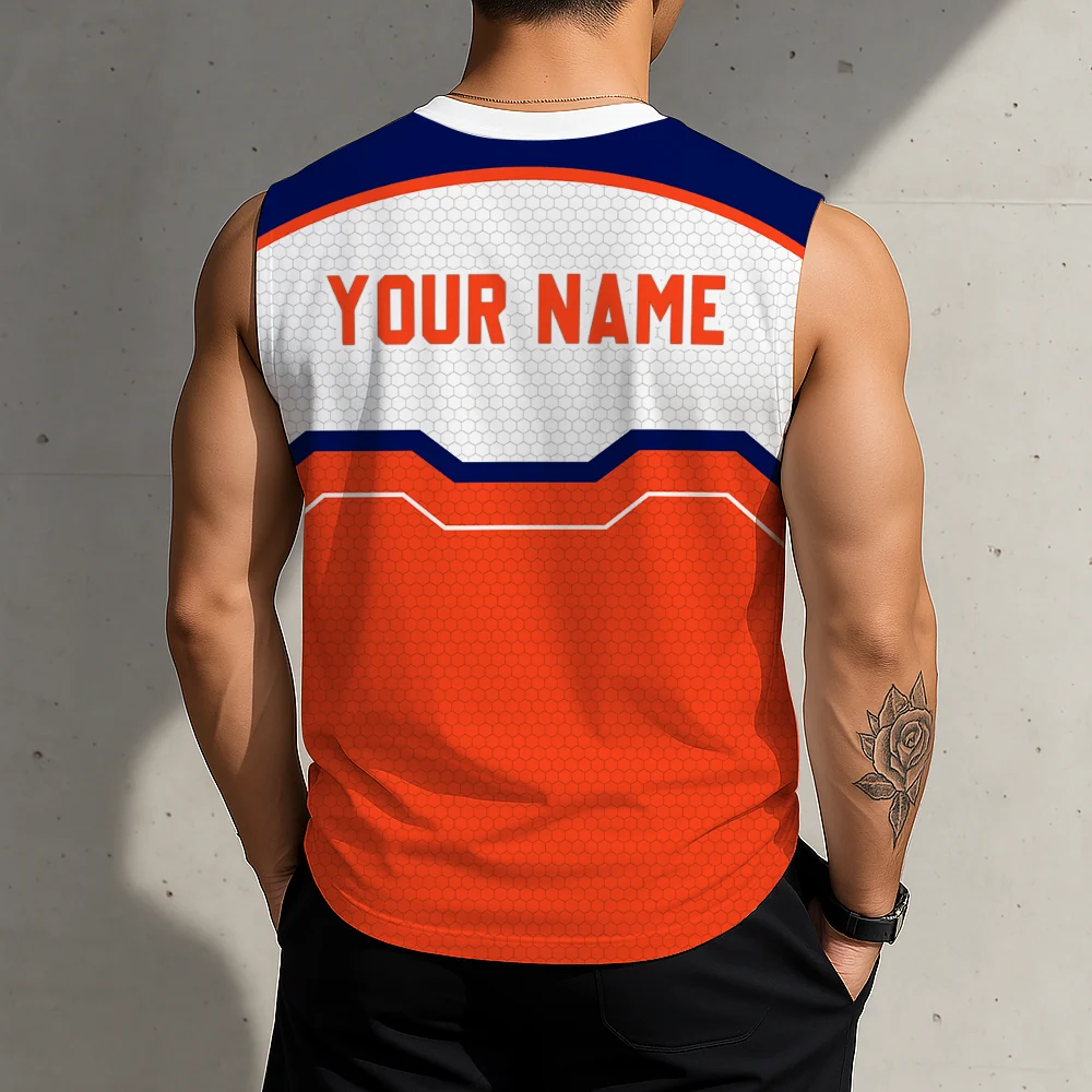 Limited Edition – Customized NCAA Syracuse Orange Men’s Gym Shirt - Image 2