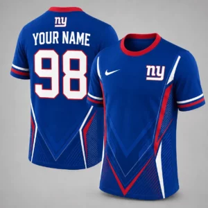 Limited Edition – Customized NFL New York Giants Unisex T-Shirt