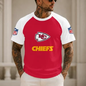 Limited Edition – Customized NFL Kansas City Chiefs Raglan Tee