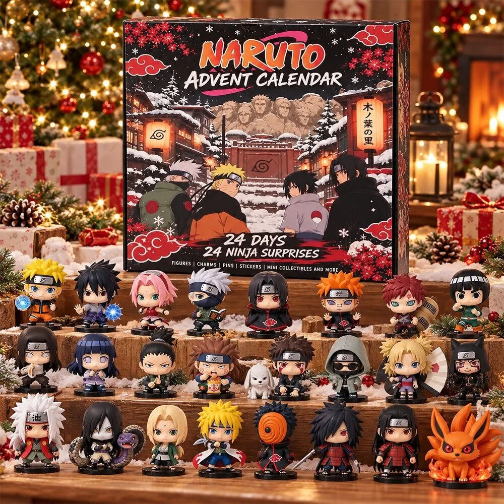 Naruto Advent Calendar 2026 24 Days Ninja Surprises Naruto Lover Xmas Advent Calendar