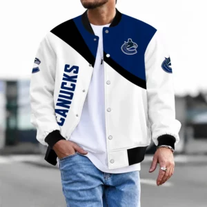 Limited Edition – Customized NHL Vancouver Canucks Satin Varsity Jacket & Baseball Jacket