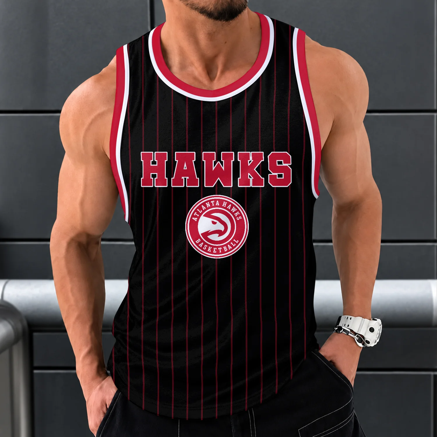 Limited Edition – Customized NBA Atlanta Hawks Unisex Tank Top