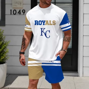 Limited Edition – Customized MLB Kansas City Royals Unisex T-Shirt & Shorts Set