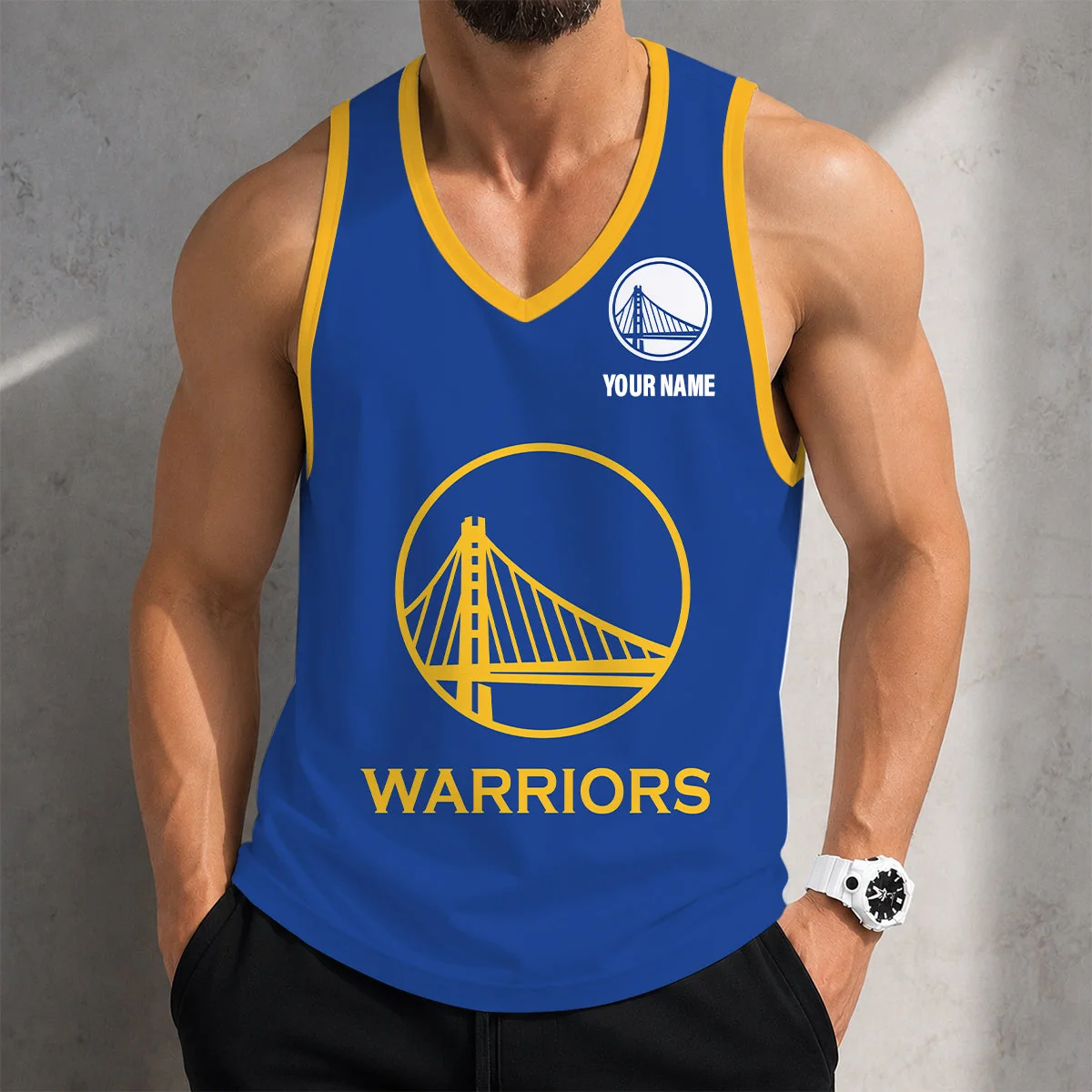 Limited Edition – Customized NBA Golden State Warriors Unisex Tank Top