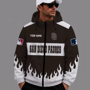 Limited Edition – Customized MLB San Diego Padres Windbreaker Jacket