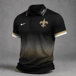 Limited Edition – Customized NFL New Orleans Saints Polo Shirt