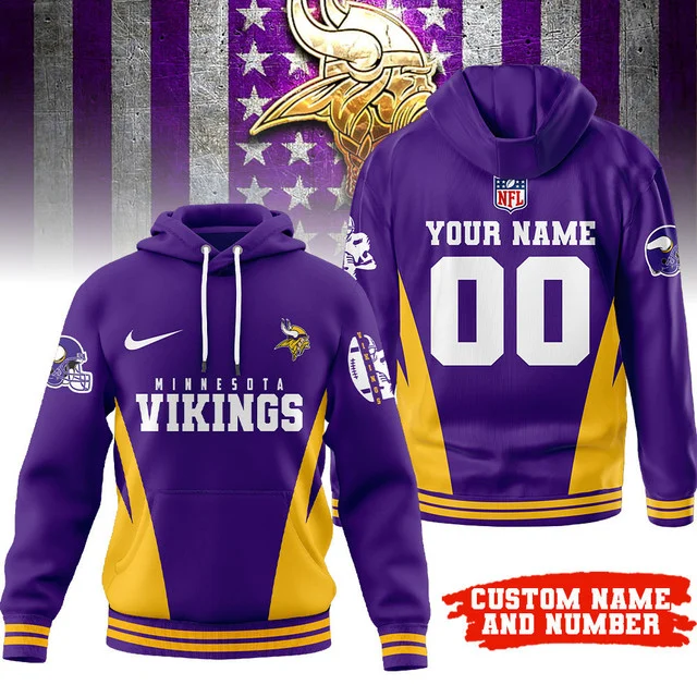 Limited Edition – Customized NFL Minnesota Vikings T-Shirt, Hoodie, Zip Hoodie